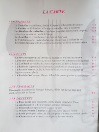 Menu du Restaurant Hôtel l'Epicurien à Saint-Nicolas-de-Port