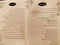 Menu du Alla Cucina delle Langhe à Milan