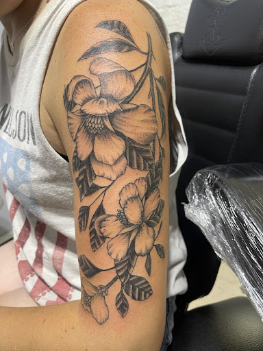 Explore love yourself tattoo ideas, creative tattoo ideas in Orange, available at Smokin Irons Tattoo