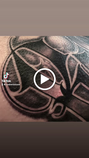 Explore monogram tattoo ideas, creative tattoo ideas in Murrieta, available at CON INK TATTOOS LLC