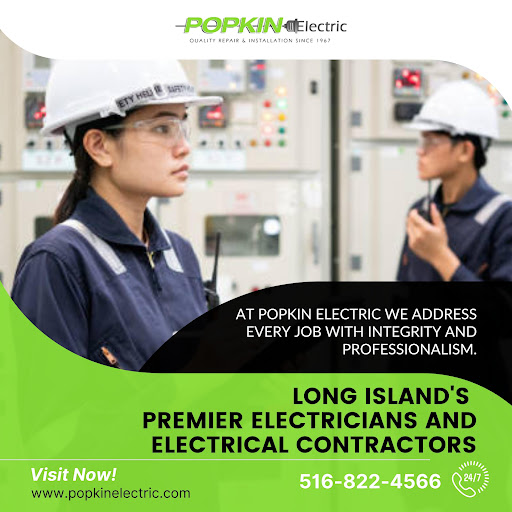 Electrician «Popkin & Son Electric Services Inc», reviews and photos, 87 Engineers Dr, Hicksville, NY 11801, USA