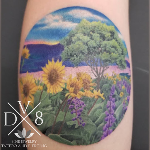 Find dali tattoo ideas for your next unique tattoo in Roseville at Dv8 Tattoo and Body Piercing