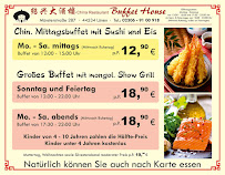 Menu du Buffet House à Lünen