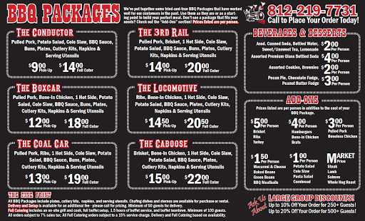 Restaurant «BBQ Train», reviews and photos, 905 N Smith Rd, Bloomington, IN 47408, USA