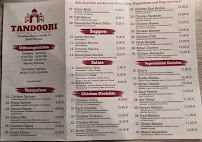 Restaurant Tandoori Indisches Restaurant à Wirges (le menu)
