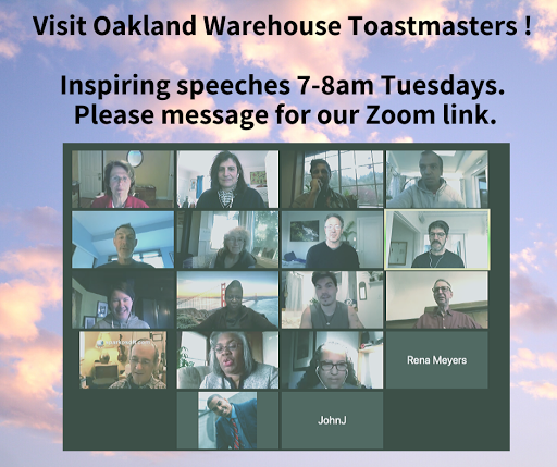 Warehouse Toastmasters Oakland