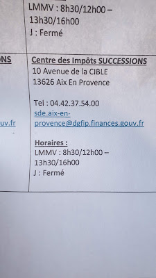 Centre des impots fonciers à Aix-en-Provence