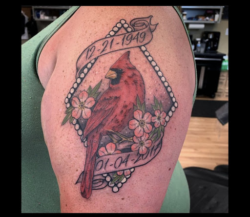 Explore cover up tattoo ideas for feet, creative tattoo ideas in Libertyville, available at Art With Atattooed