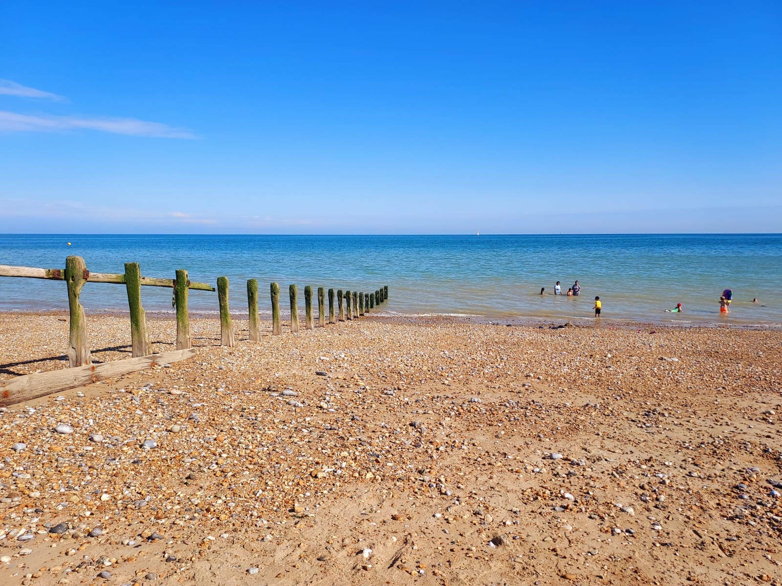 Foto van Pevensey Bay beach met hoog niveau van netheid