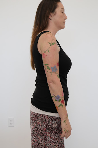 Explore butterfly tattoo cover up ideas, creative tattoo ideas in Hutto, available at Upside Tattoo