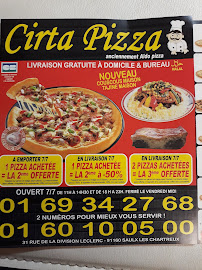 Pizza du Pizzeria Cirta Pizza à Saulx-les-Chartreux - n°1