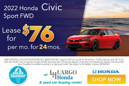 Honda Dealer «Largo Honda», reviews and photos, 554 NE 1st Ave, Florida City, FL 33034, USA