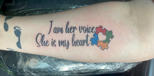 Find tattoo ideas for in between breast for your next unique tattoo in Meridian at Creative Pain Tattoo Studio