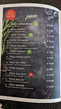 Menu / carte de Pizzeria Ristorante La Fontana à Lindau