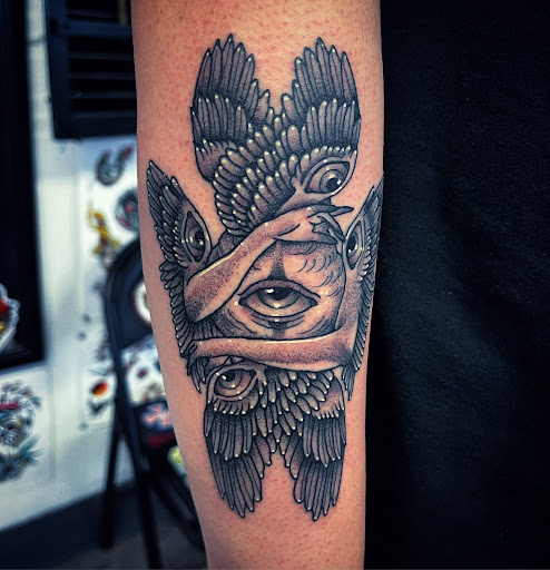 Explore voodoo tattoo ideas, creative tattoo ideas in Madera, available at Sea Wolf Tattoo