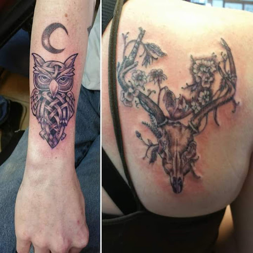 Explore warriors tattoo ideas, creative tattoo ideas in Elko, available at Tom Custom Tattoos and Body Piercing Studio