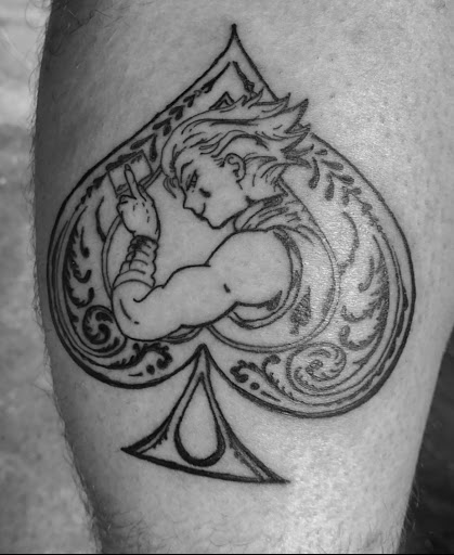 Explore soul eater tattoo ideas, creative tattoo ideas in Houston, available at Katy Piercing and Tattoo at Venetian