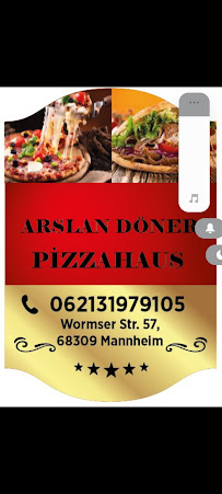 Menu du Arslan Döner & Pizzahaus à Mannheim