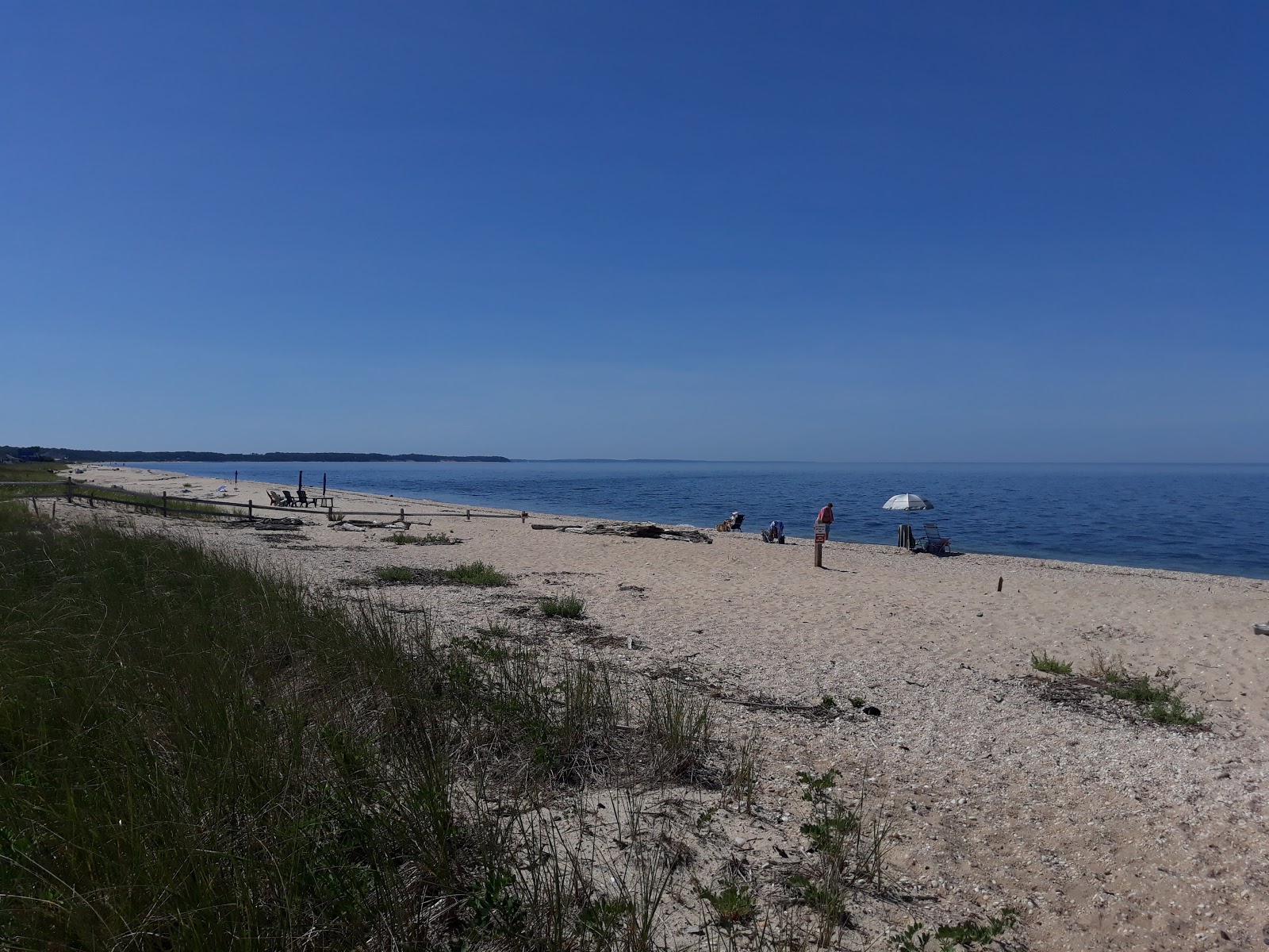 McCabes Beach的照片 带有明亮的贝壳沙表面