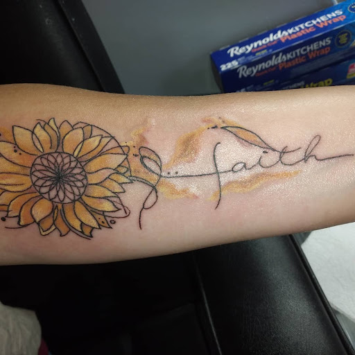 Explore number 3 tattoo ideas, creative tattoo ideas in Kewanee, available at Splat Ink tattoos and piercings