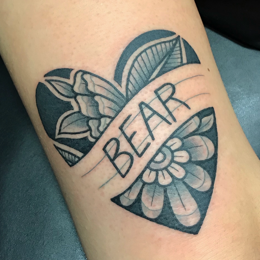 Explore strawberry shortcake tattoo ideas, creative tattoo ideas in Raleigh, available at Raleigh Tattoo Company