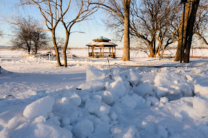 Wooden gazebo