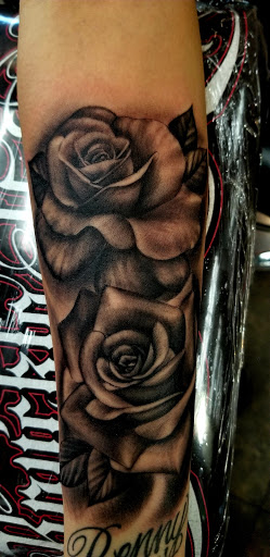 Explore butterfly foot tattoo ideas, creative tattoo ideas in Colton, available at knuckleheads tattoo