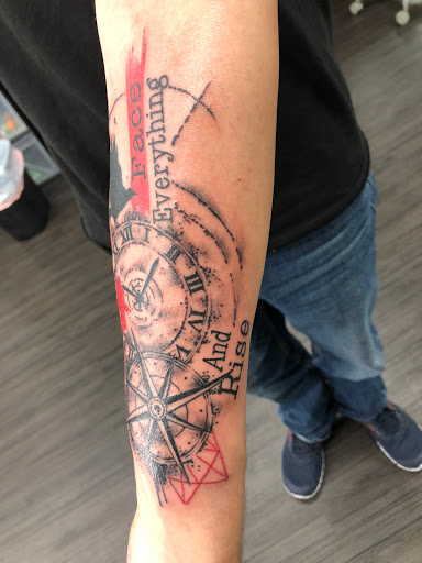 Find tattoo ideas on leg for your next unique tattoo in Twentynine Palms at Hilltop Tattoo Company