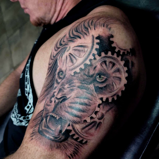 Explore rose idea tattoos, creative tattoo ideas in Yakima, available at Wallflower Body Piercing & Crazy Ink Tattoo