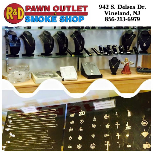 Pawn Shop «R&D PAWN AND SMOKE SHOP», reviews and photos, 942 S Delsea Dr, Vineland, NJ 08360, USA