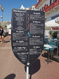 Menu / carte de Café de Paris à Saint-Jean-de-Luz