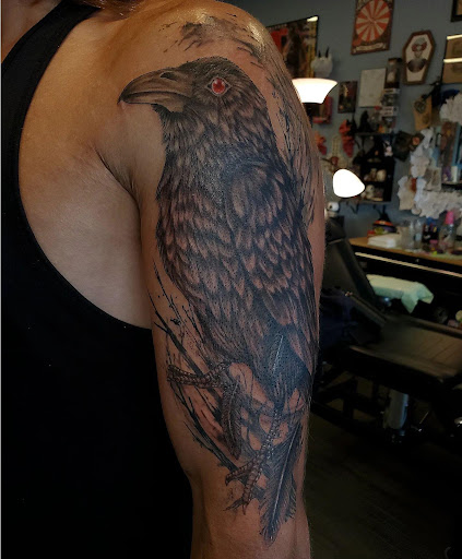 Explore hakuna matata tattoo ideas, creative tattoo ideas in Palm Harbor, available at Angry Owl Tattoo and Piercing