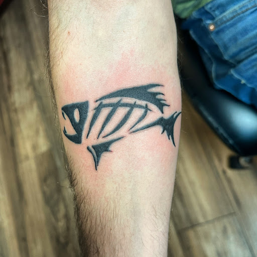 Explore tattoo music sleeve ideas, creative tattoo ideas in Hudson Falls, available at ALTERED ADDICTION TATTOOS