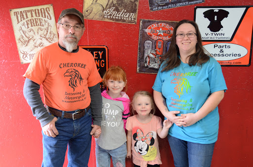 Explore simple cute tattoos ideas, creative tattoo ideas in Madisonville, available at Cherokee Tattooing & Motorcycles