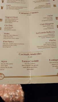 Camera con Vista Bistrot à Bologna menu