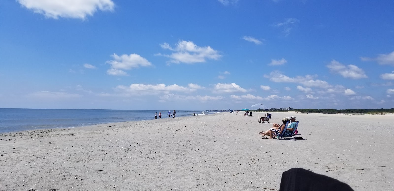 Pawley's Island beach的照片 带有长直海岸