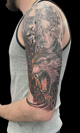 Explore korean tattoo ideas for guys, creative tattoo ideas in Jackson Heights, available at studio 316 Tattoo & Body Piercing
