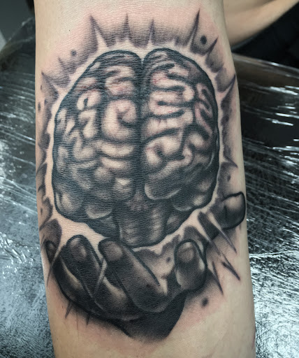 Tattoo Shop «Mine Shaft Tattoo & Piercing», reviews and photos, 8160 S Main St, Helen, GA 30545, USA