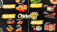 Menu / carte de Chickenos à Rennes