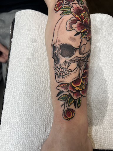 Explore tattoo ideas for men side, creative tattoo ideas in Athol, available at Ragnark Tattoo Company