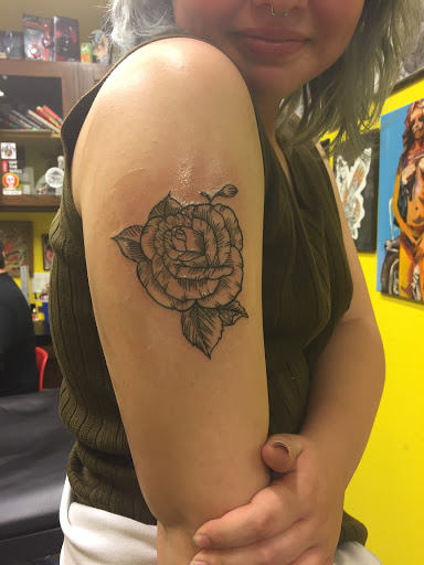 Explore lower stomach tattoo ideas, creative tattoo ideas in Dallas, available at Cedar Springs Tattoo & Piercing