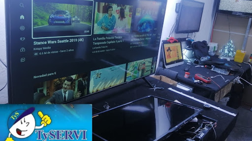 TySERVI Reparaciones SMART tv, LED, LCD y Plasma