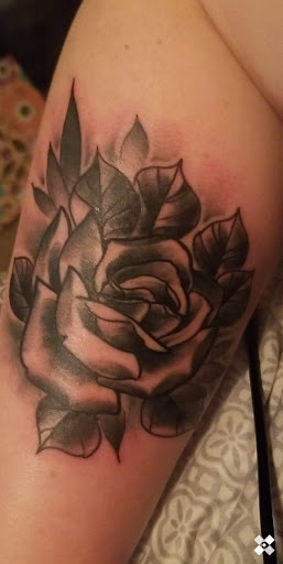 Explore name tattoo ideas for women, creative tattoo ideas in Covington, available at River Ratz Tattoo