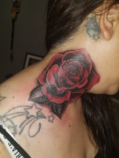 Explore snowboard tattoo ideas, creative tattoo ideas in Bakersfield, available at KUSTOM CREATIONS TATTOO & PIERCING STUDIO