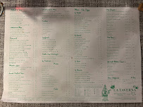 Menu / carte de La Taverna dei Re à Misano Adriatico