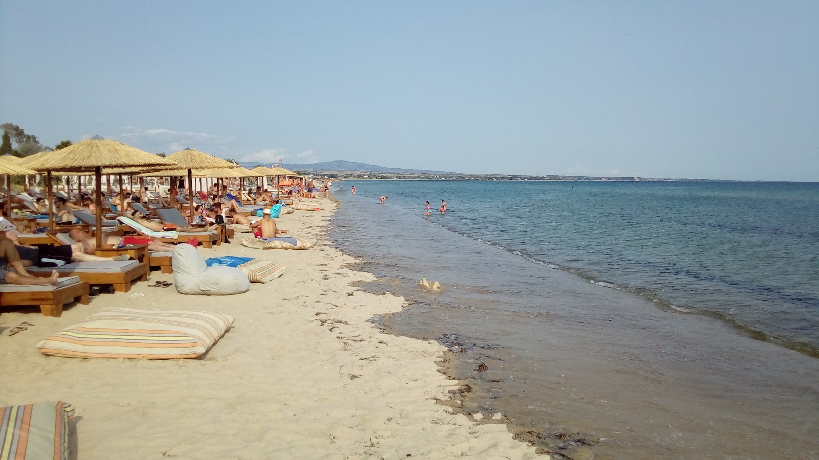 Fotografie cu Plaja Virgină Riviera cu o suprafață de nisip strălucitor