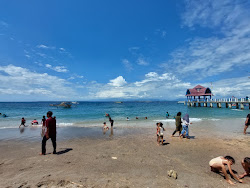 Foto von Kondo beach mit geräumige bucht