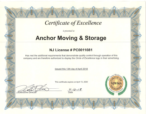 Moving and Storage Service «Anchor Moving & Storage», reviews and photos, 353 Crider Ave, Moorestown, NJ 08057, USA