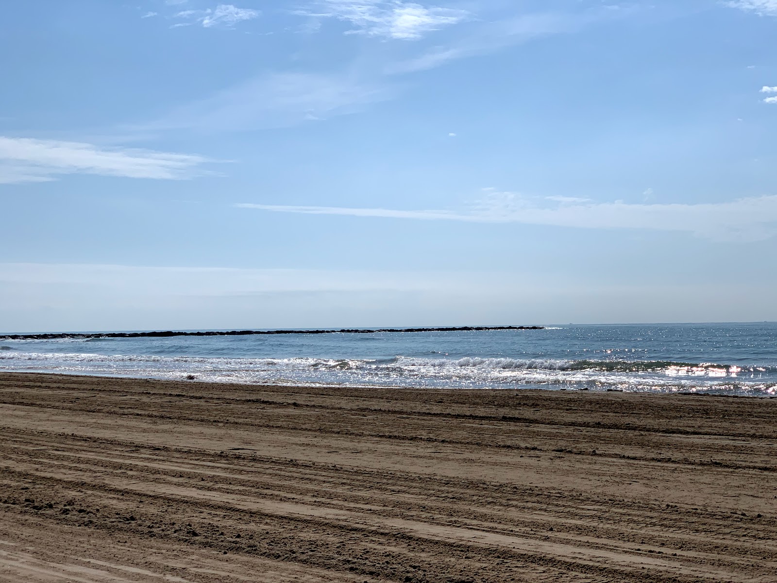 Malvarosa beach的照片 带有长湾