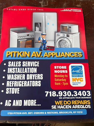 Pitkin Ave. Appliances